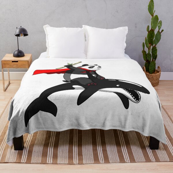 Item preview, Panda Bear Riding Orca  designed and sold by underheaven.