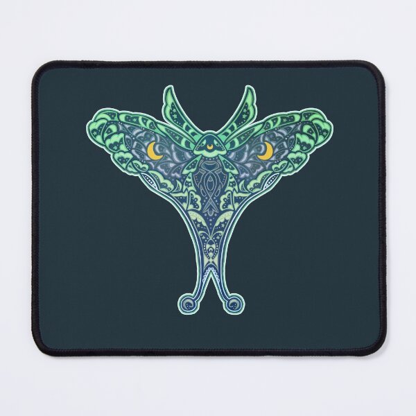 Item preview, Happy Green Moth designed and sold by Natalie Viola .