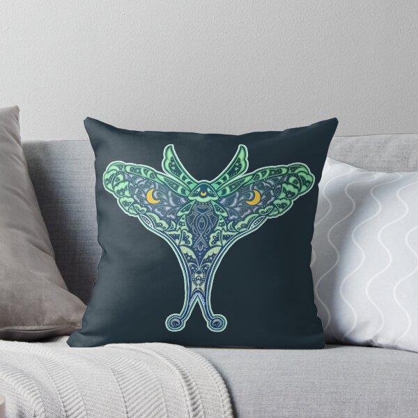 Item preview, Happy Green Moth designed and sold by Natalie Viola .