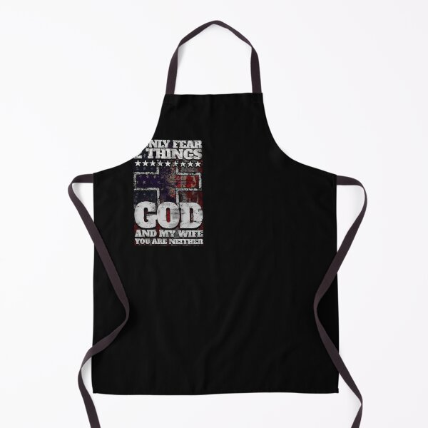 Item preview, I Only Fear Two Things God And My Wife USA Flag Faithcross designed and sold by FucaGirl.