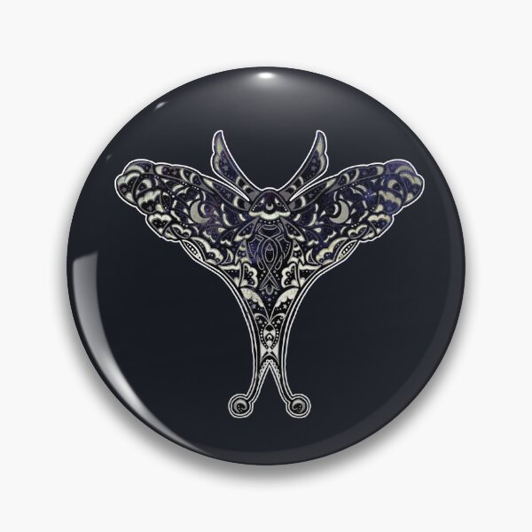 Item preview, Dark Galaxy Moth designed and sold by Natalie Viola .