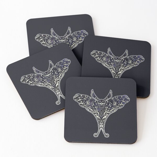 Item preview, Dark Galaxy Moth designed and sold by Natalie Viola .