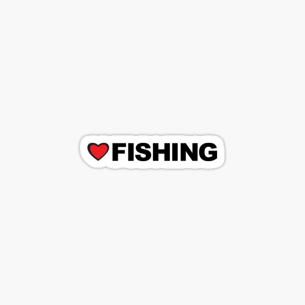 Vista previa del artículo con la obra «Love Fishing», diseñado y vendido por LudlumDesign.