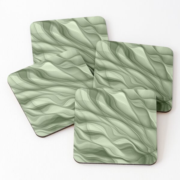 Item preview, Soft Pastel Green, Sage Green Liquid Marble  designed and sold by venella.