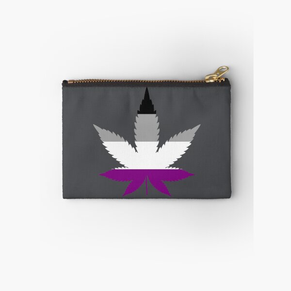Item preview, Asexual Pride Pot Leaf - Ace Pride Flag designed and sold by CoolArtGeek.