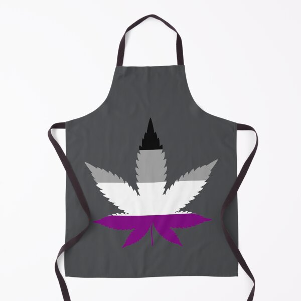 Item preview, Asexual Pride Pot Leaf - Ace Pride Flag designed and sold by CoolArtGeek.