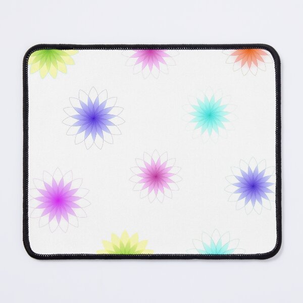 Item preview, Symmetrical Geometric Flowers Pack designed and sold by shirabee.