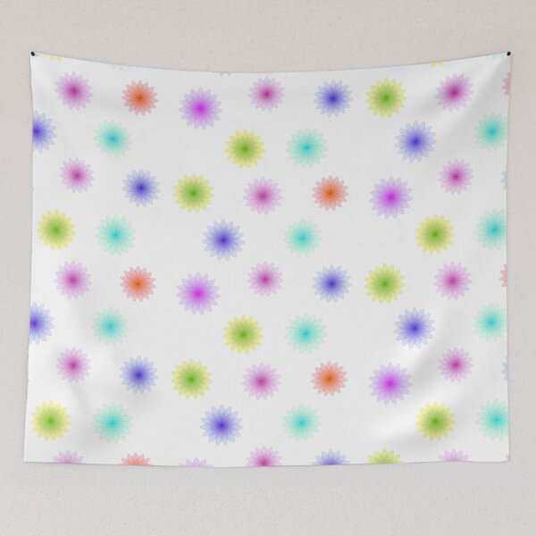 Item preview, Symmetrical Geometric Flowers Pack designed and sold by shirabee.