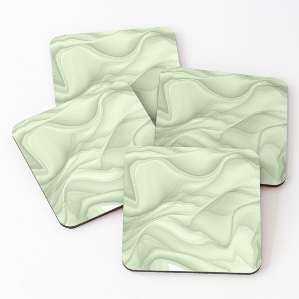 Item preview, Soft Pastel Green, Sage Green Liquid Marble  designed and sold by venella.
