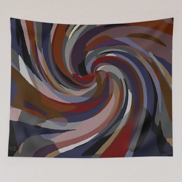 Item preview, Union Jack Hurricane Swirl 2021 designed and sold by MarkEdz.