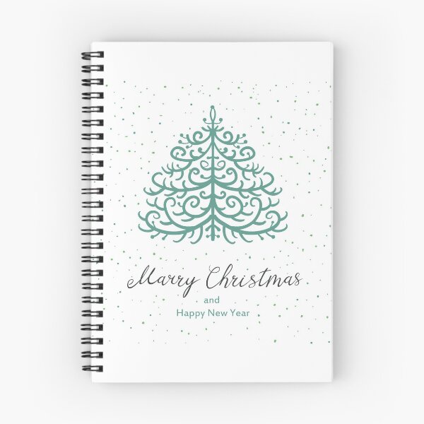 Item preview, Merry Christmas and Happy New Year, Green Chrisrmas Tree designed and sold by Olga Lashko.