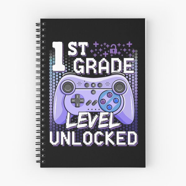 Item preview, 1st Grade Level Unlocked Video Game Back to School Boys 1st designed and sold by FucaGirl.