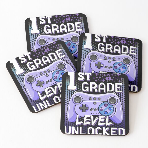 Item preview, 1st Grade Level Unlocked Video Game Back to School Boys 1st designed and sold by FucaGirl.