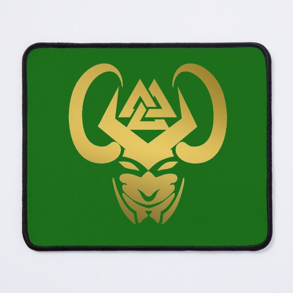 Item preview, Loki With Valknut Symbol designed and sold by FantasySkyArt.