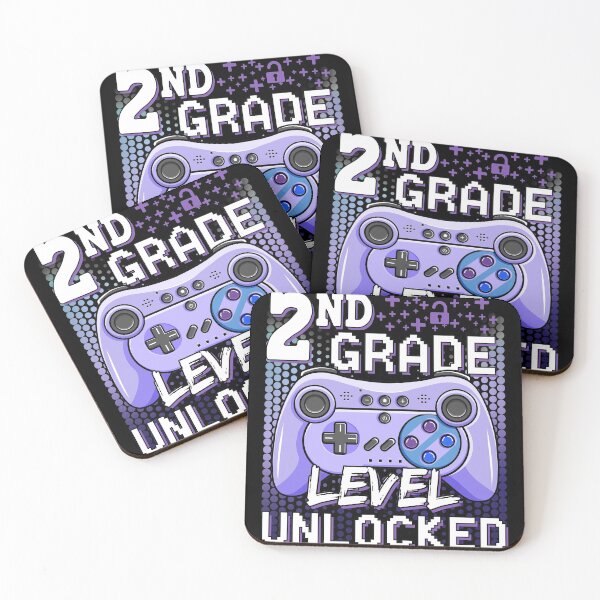 Item preview, 2nd Grade Level Unlocked Video Game Back to School Boys 2nd designed and sold by FucaGirl.