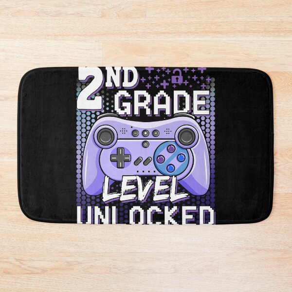 Item preview, 2nd Grade Level Unlocked Video Game Back to School Boys 2nd designed and sold by FucaGirl.