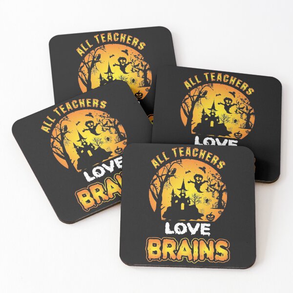 Item preview, Halloween all teachers love brains designed and sold by anthonybarr1205.