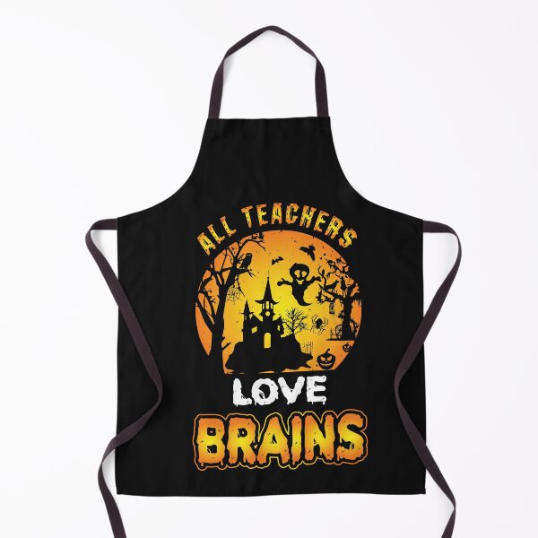 Item preview, Halloween all teachers love brains designed and sold by anthonybarr1205.