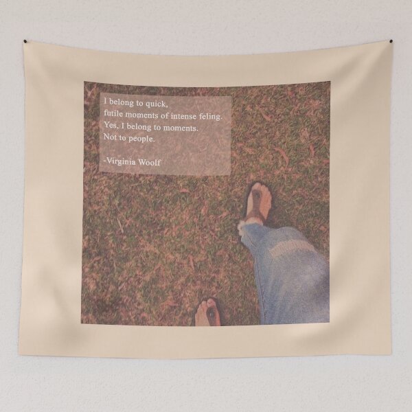Item preview, Romantic Academia Virginia Woolf Quote designed and sold by lovartxin.