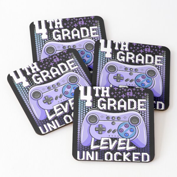 Item preview, 4th Grade Level Unlocked Video Game Back to School Boys 4th designed and sold by FucaGirl.