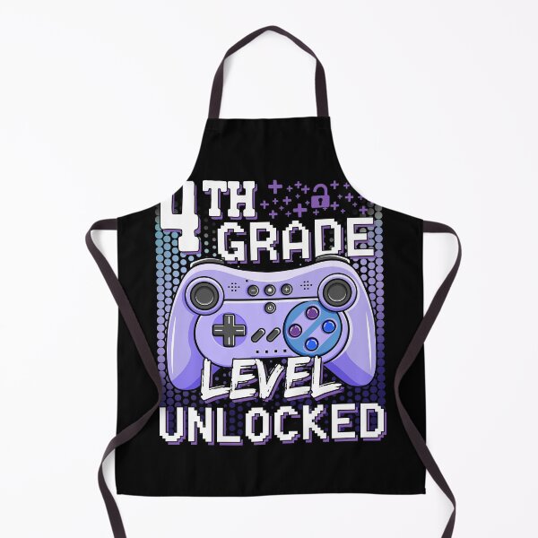 Item preview, 4th Grade Level Unlocked Video Game Back to School Boys 4th designed and sold by FucaGirl.