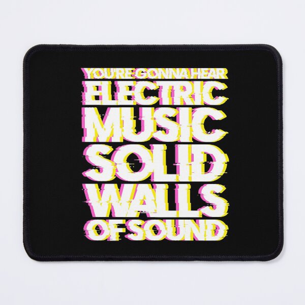 Item preview, Solid walls of sound (white) designed and sold by didijuca.