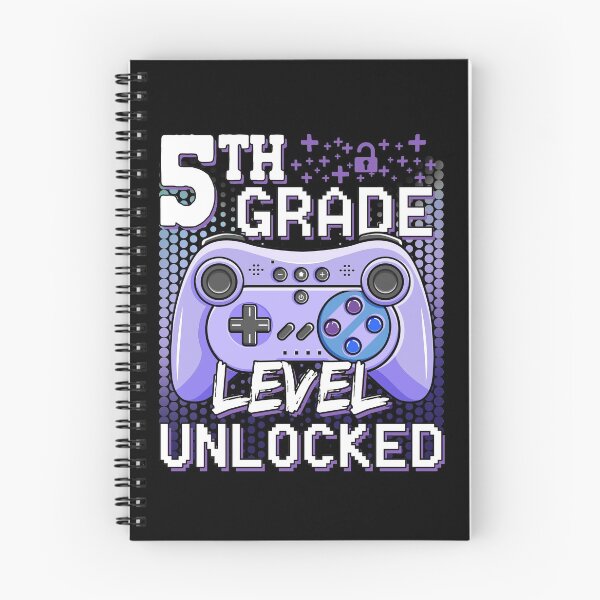 Item preview, 5thGrade Level Unlocked Video Game Back to School Boys 5th designed and sold by FucaGirl.