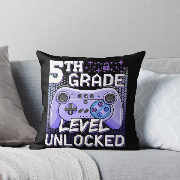 Item preview, 5thGrade Level Unlocked Video Game Back to School Boys 5th designed and sold by FucaGirl.
