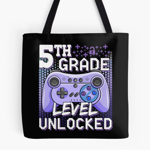 Item preview, 5thGrade Level Unlocked Video Game Back to School Boys 5th designed and sold by FucaGirl.