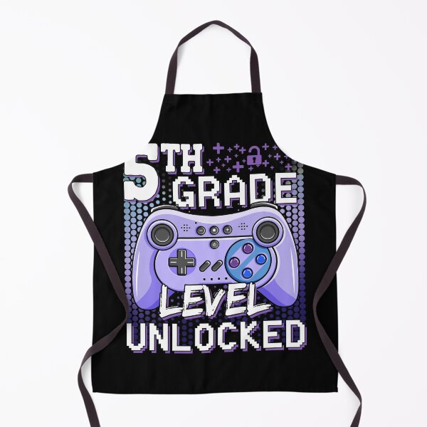 Item preview, 5thGrade Level Unlocked Video Game Back to School Boys 5th designed and sold by FucaGirl.