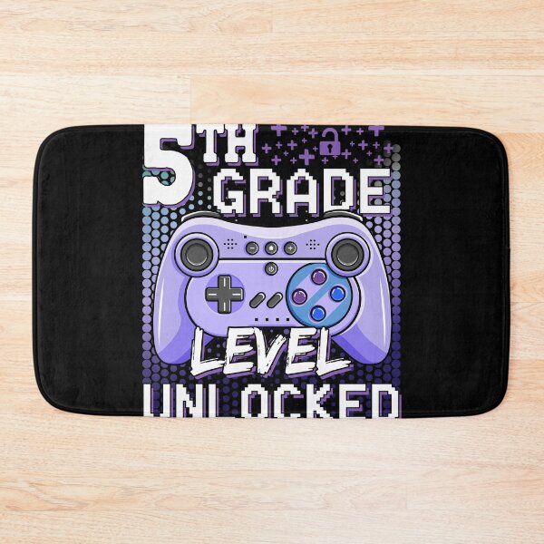 Item preview, 5thGrade Level Unlocked Video Game Back to School Boys 5th designed and sold by FucaGirl.