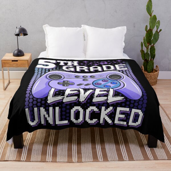 Item preview, 5thGrade Level Unlocked Video Game Back to School Boys 5th designed and sold by FucaGirl.