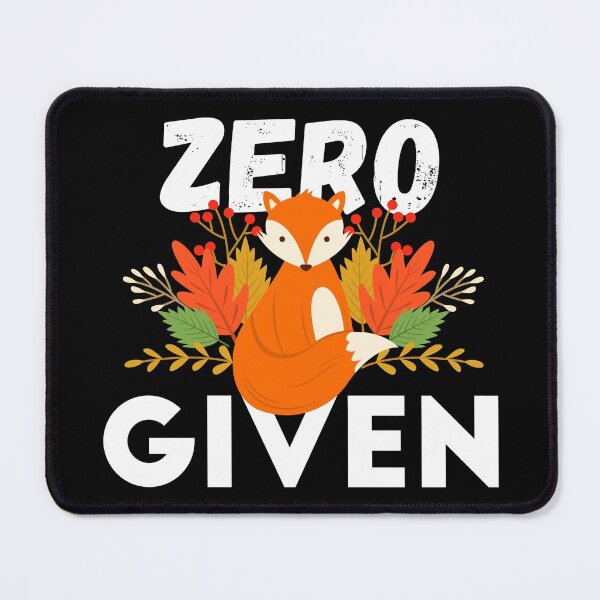 Item preview, Zero Fox Given Cute Fox with Autumn Leaves designed and sold by mrhighsky.