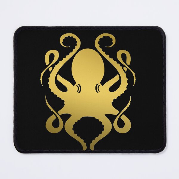 Item preview, The Golden Octopus designed and sold by FantasySkyArt.