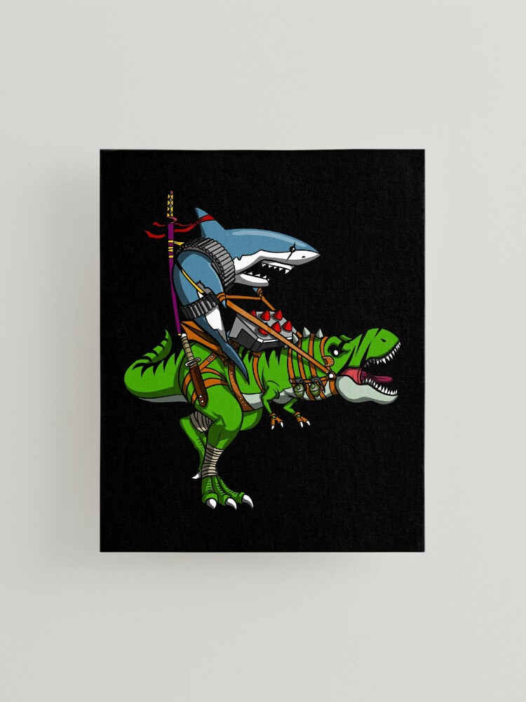 Ninja Shark Art Print