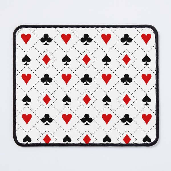 Item preview, Playing cards suit symbols pattern designed and sold by mrhighsky.