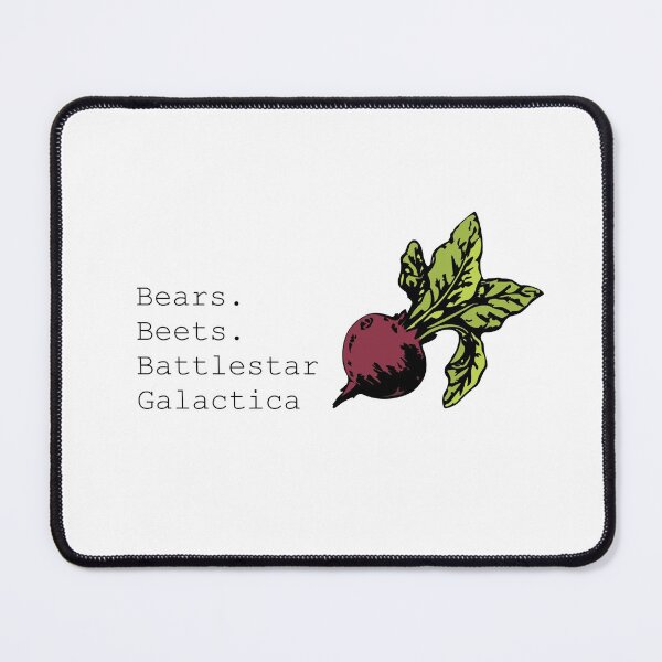 Item preview, Bears Beets Battlestar Galactica designed and sold by RHallucinations.
