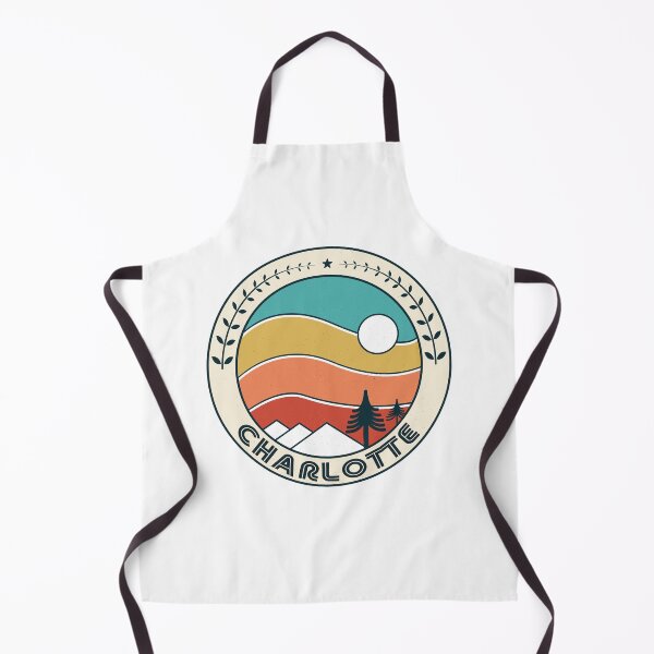 Item preview, Charlotte Retro Vintage Sunset - Charlotte North Carolina Mountain Souvenir - Gift - Hometown - Hiking - Nature designed and sold by HappyTees Lab.