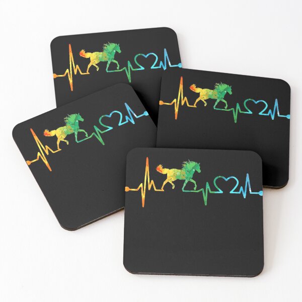 Item preview, HORSE HEARTBEAT WATERCOLOR designed and sold by WinghiDesign.