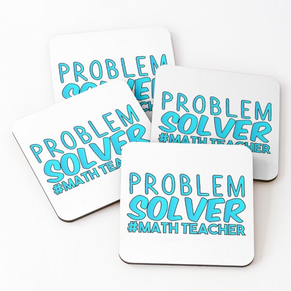 Item preview, Problem Solver Math Teacher designed and sold by BRILMO.