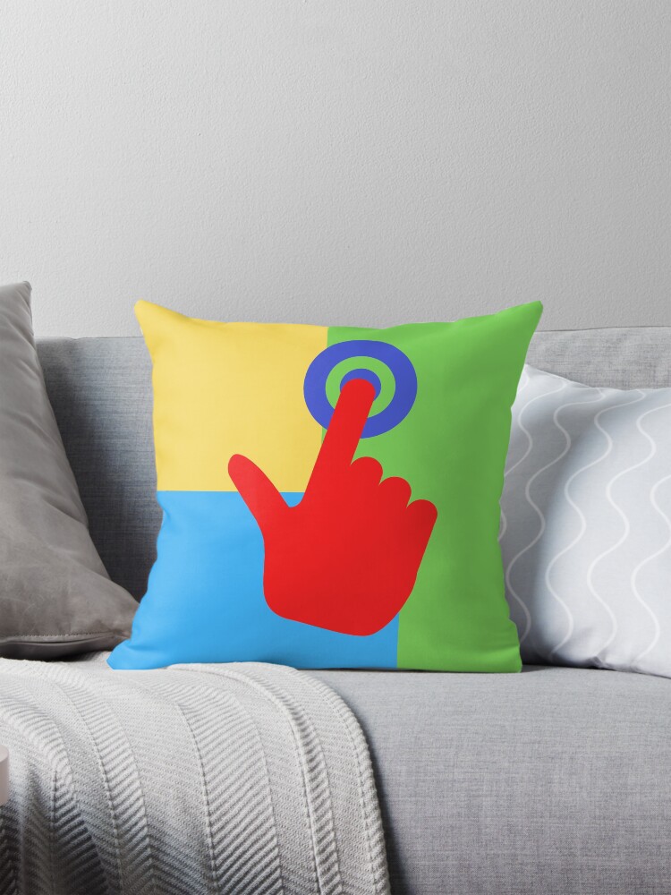 Thumbnail 1 of 4, Pillow, Give your life a click of color designed and sold by pame360.