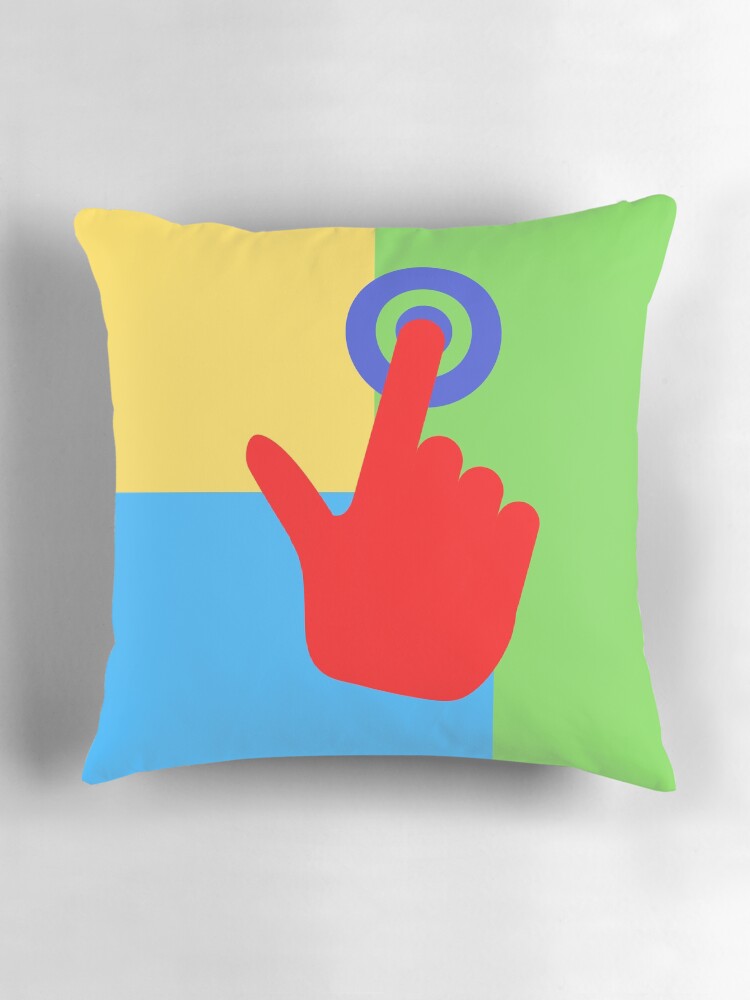 Thumbnail 3 of 4, Pillow, Give your life a click of color designed and sold by pame360.