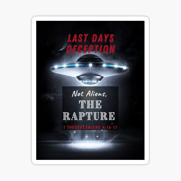 Item preview, Not Aliens, The Rapture designed and sold by FigLeafProphet.