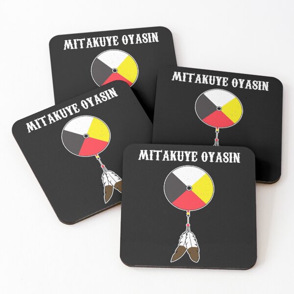 Item preview, Mitakuye Oyasin Medicine Wheel - Oglala Lakota Sioux Chief designed and sold by TravelHappiness.