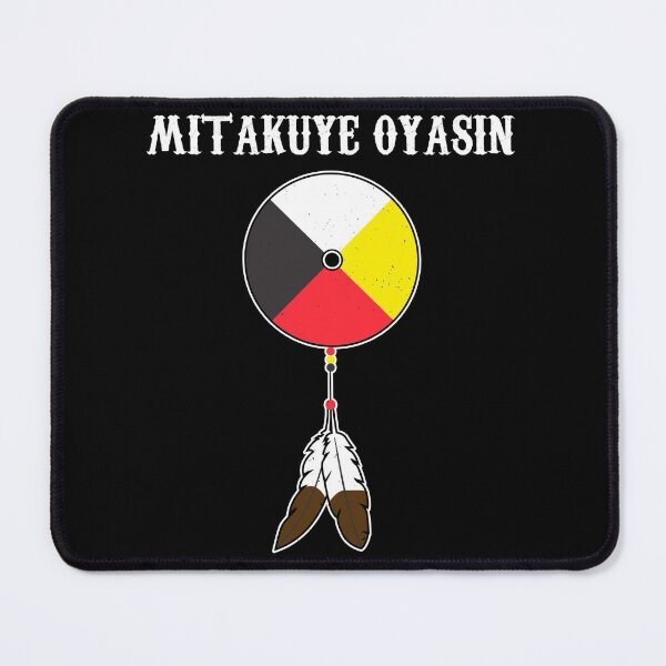 Item preview, Mitakuye Oyasin Medicine Wheel - Oglala Lakota Sioux Chief designed and sold by TravelHappiness.
