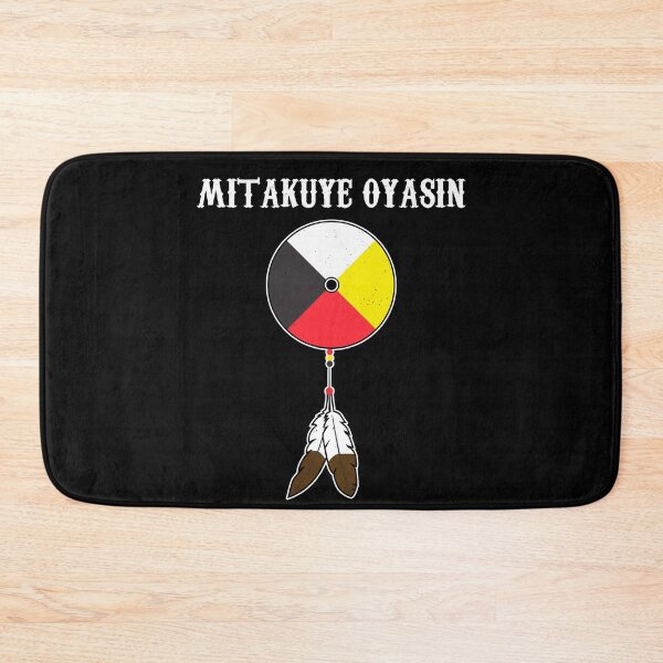 Item preview, Mitakuye Oyasin Medicine Wheel - Oglala Lakota Sioux Chief designed and sold by TravelHappiness.