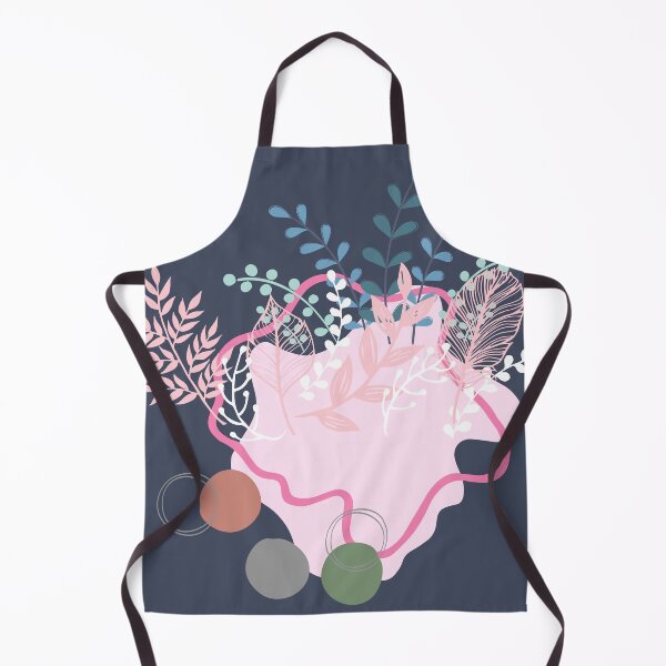 Item preview, Abstract shapes with tropical plants leaves digital design illustration designed and sold by Hartsygarden.