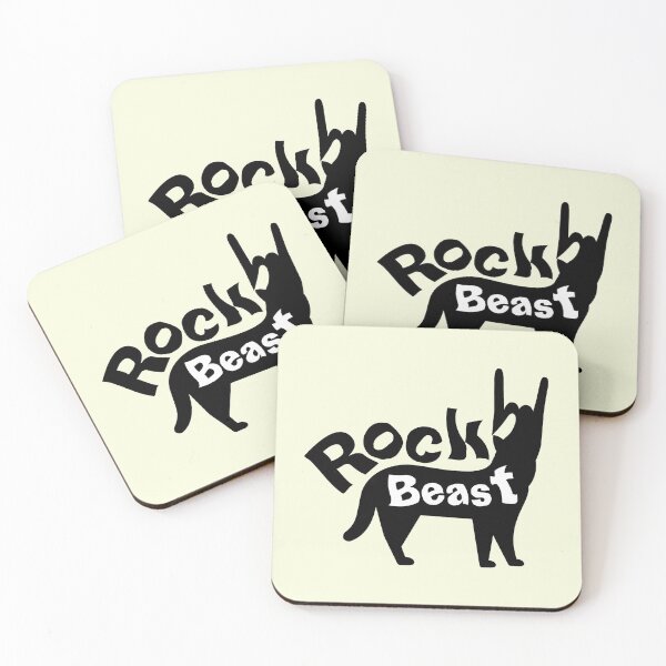 Item preview, Cool Heavy Metal Rock Beast Design For Cat Lovers  designed and sold by Funwithmusic.