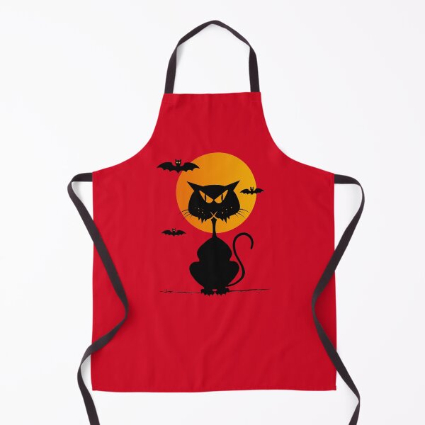 Item preview, Halloween cat by moonlight designed and sold by Kritzel-Claudi.