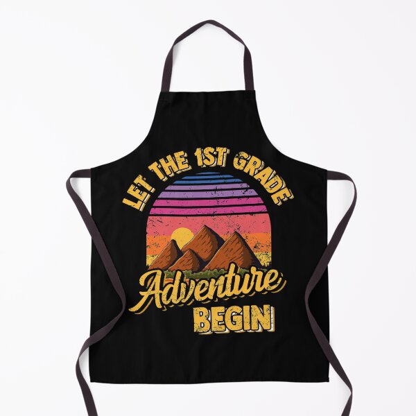 Item preview, Vintage Let the 1st Grade Adventure Begin Sixth Grade Teacher 1st designed and sold by FucaGirl.